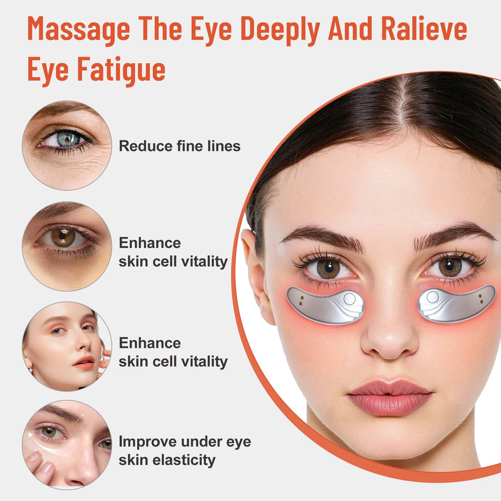 NANSIKE Revita Eyes patch worn on the under-eye area for potential dark-circle minimization