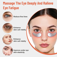 NANSIKE Revita Eyes patch worn on the under-eye area for potential dark-circle minimization