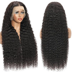 NANTLIY HD transparent Swiss lace frontal wig blends with skin tone