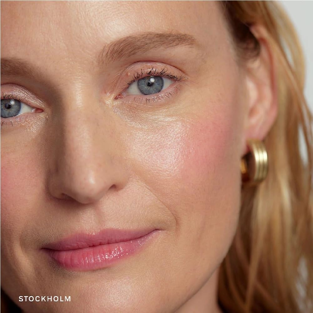 NAPH M Flush Balm Cream Blush on cheek demonstrates long-lasting, natural glow