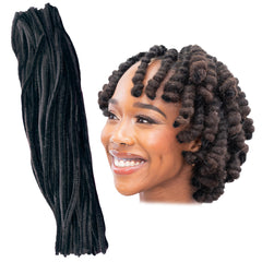 Nappstar pipe cleaners 100-pack closeup for versatile loc styling.
