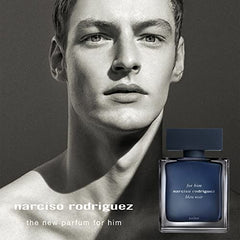 Narciso Rodriguez Bleu Noir cap matte navy for understated elegance and grip.