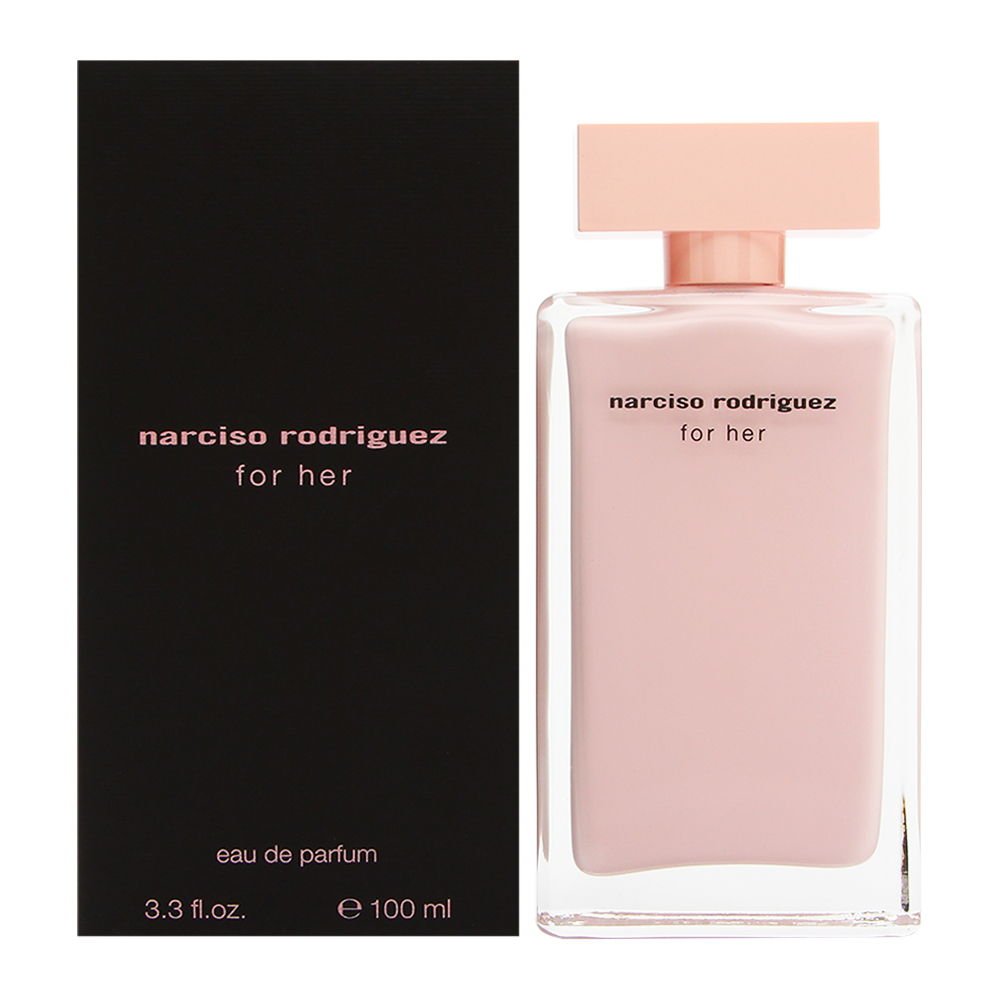 Narciso Rodriguez BPI-007 For Her EDP bottle close-up for daily elegance.