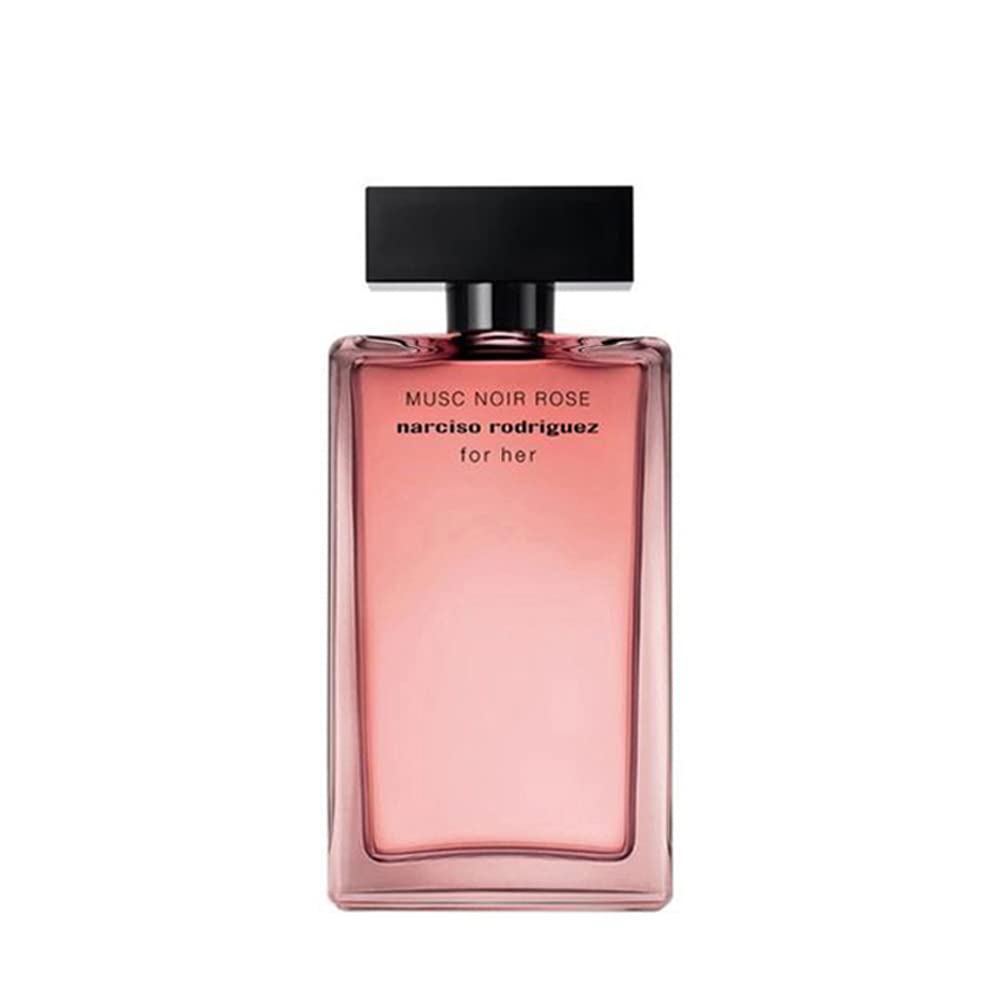 Narciso Rodriguez Musc Noir Rose bottle front for refined evening scent