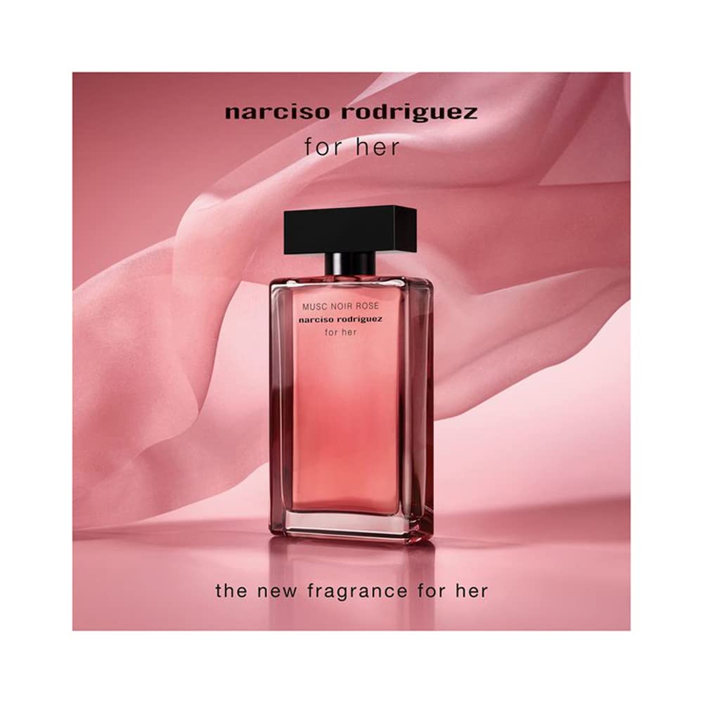 Narciso Rodriguez Musc Noir Rose pulse-points application for targeted diffusion