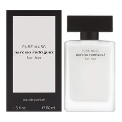 Narciso Rodriguez Pure Musc EDP bottle shown, ideal for daily floral musk wear.