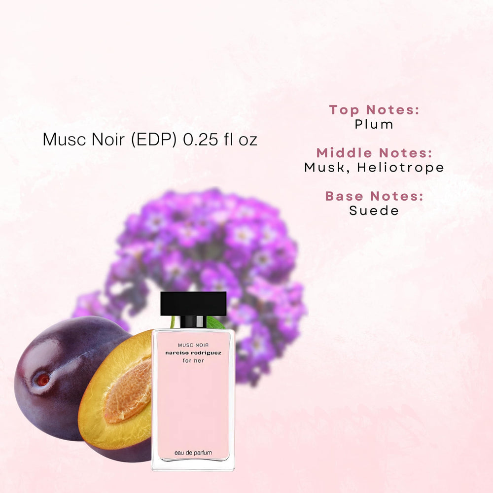 Narciso Rodriguez travel size perfume packaging—compact elegance for on-the-go.