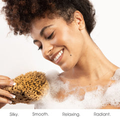 Naroa Soft Natural Sponge Large hand-cut natural root fibers