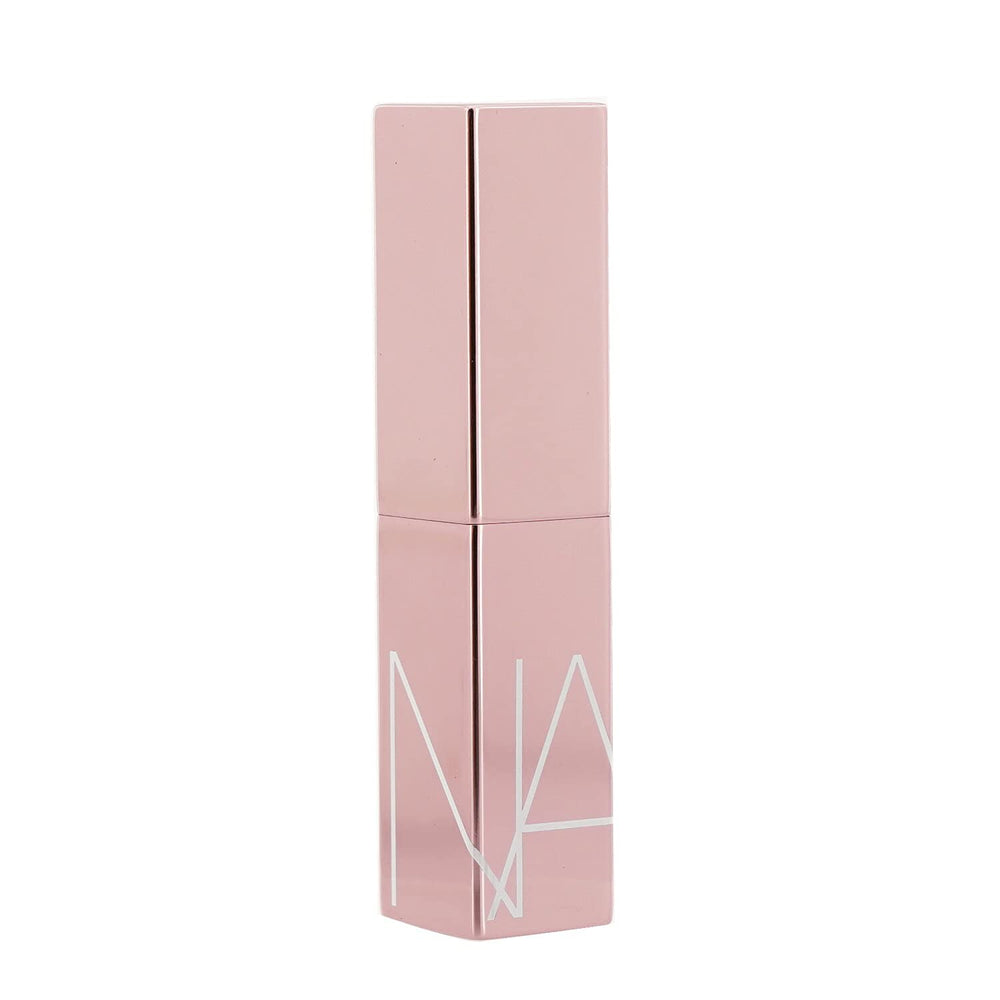 NARS Afterglow Lip Balm Fast Lane packaging closeup shows sleek design and travel-friendly tint
