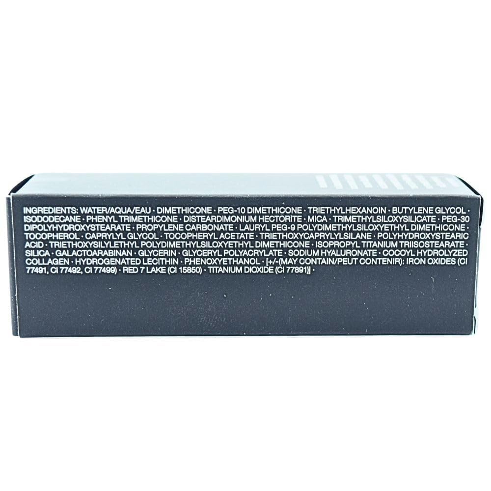 NARS Afterglow Liquid Blush Orgasm application highlights its lightweight, creamy feel for comfortable wear.