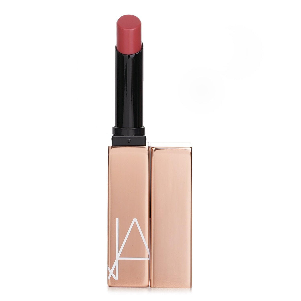 NARS Afterglow Sensual Shine Lipstick Dolce Vita swirl delivers dusty-rose color and luminous glow