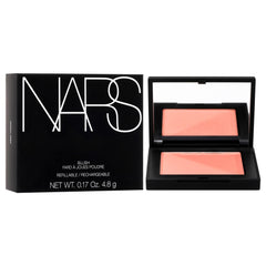 NARS Deep Throat swatches on skin show translucent finish and easy layering