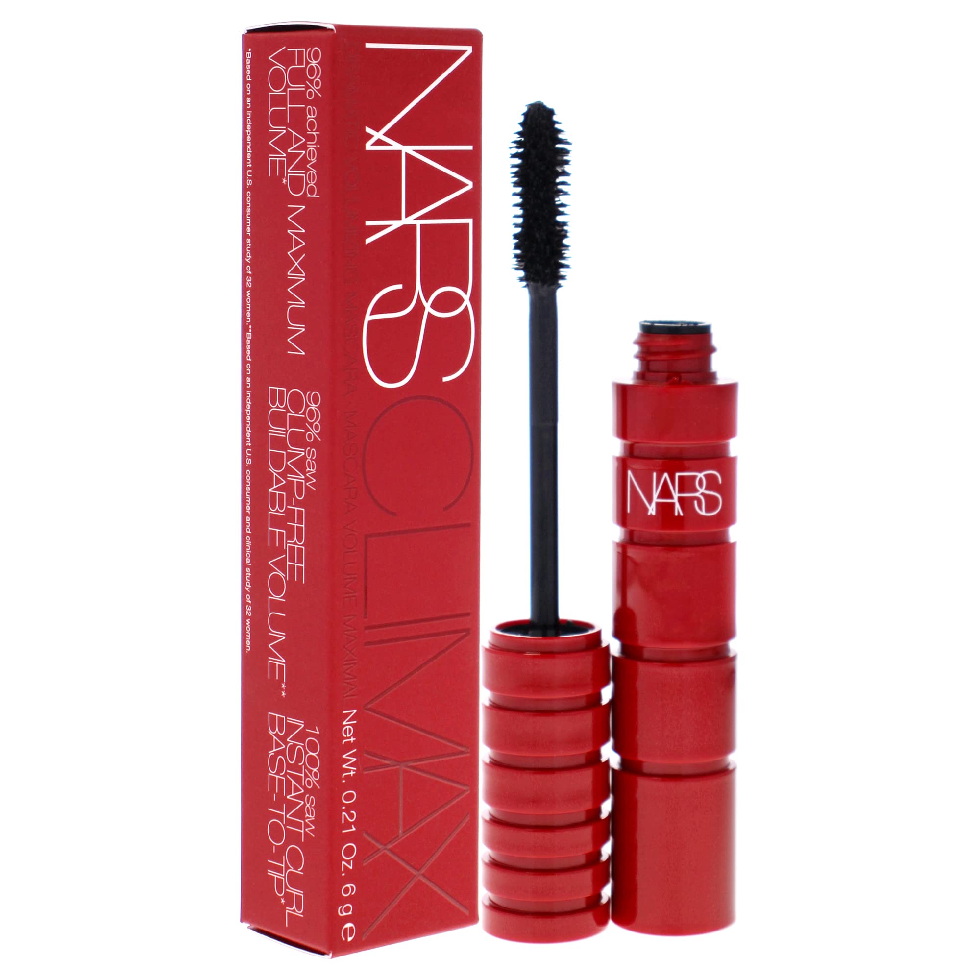NARS Climax Mascara lashes coated deliver length with clump-free definition