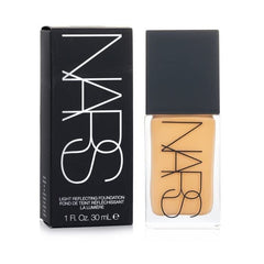 NARS Light Reflecting Foundation M1 Punjab swatches highlight warm golden undertones for seamless color match