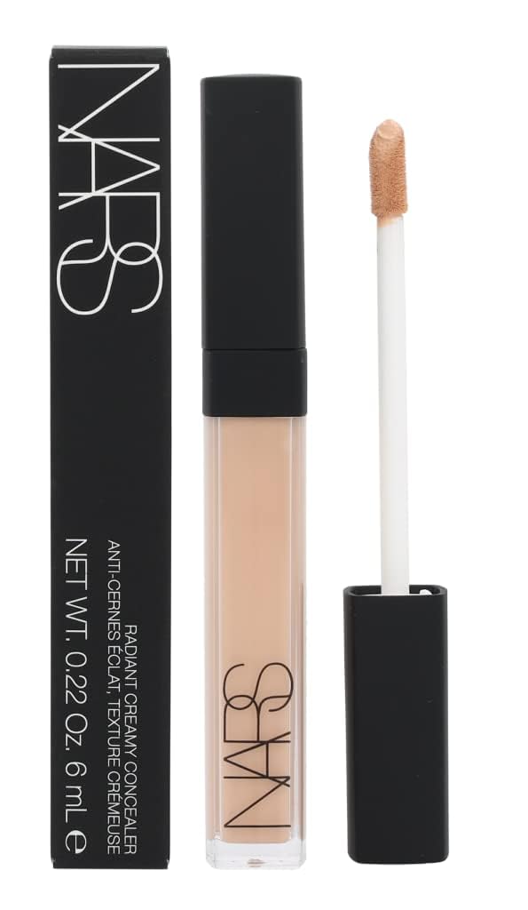 NARS Radiant Creamy Concealer Custard swatch reveals lightweight texture on skin