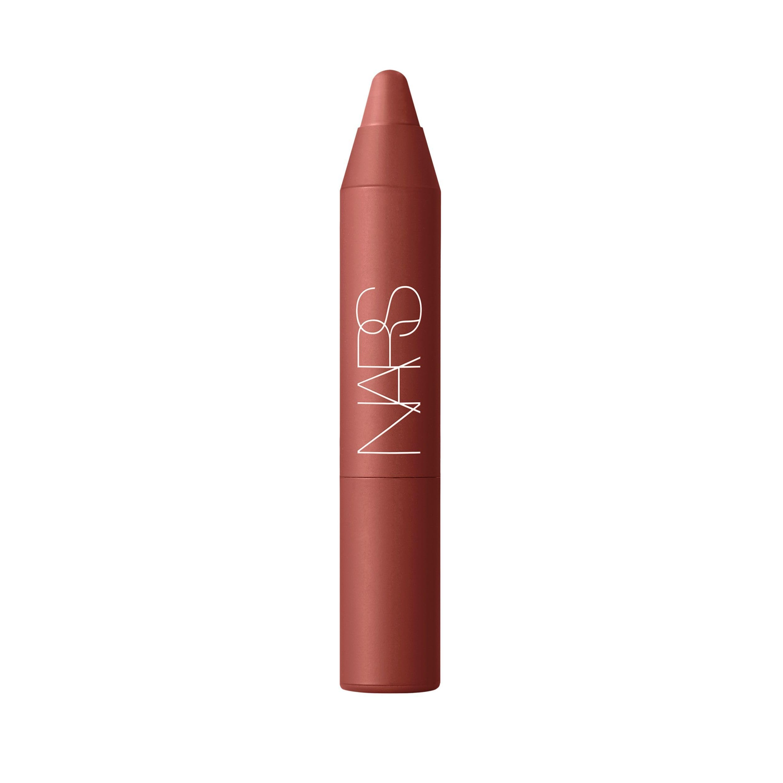 NARS Walkyrie Powermatte bullet close-up highlighting pure-color payoff for long-lasting wear.