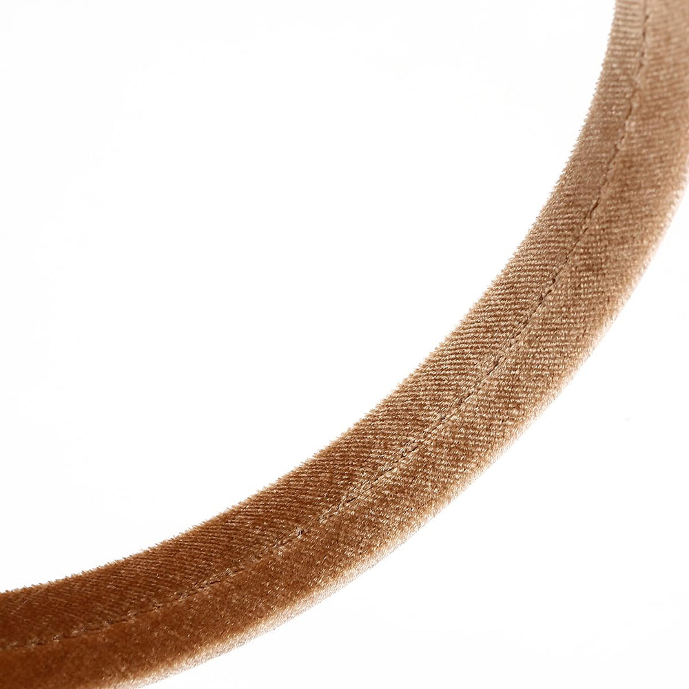 NARUNING velvet headbands solid colors collection for easy pairing with outfits.