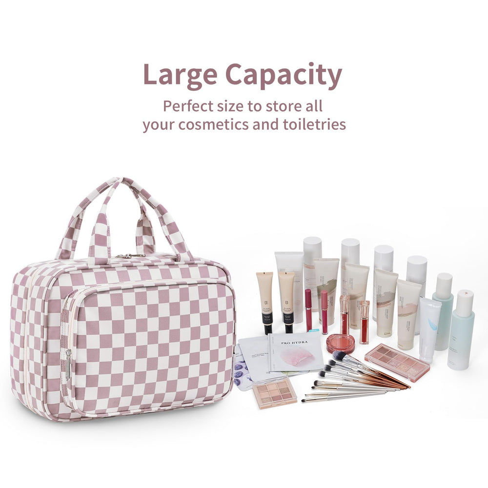 Narwey bag water-resistant fabric protects contents inside and out during travel.
