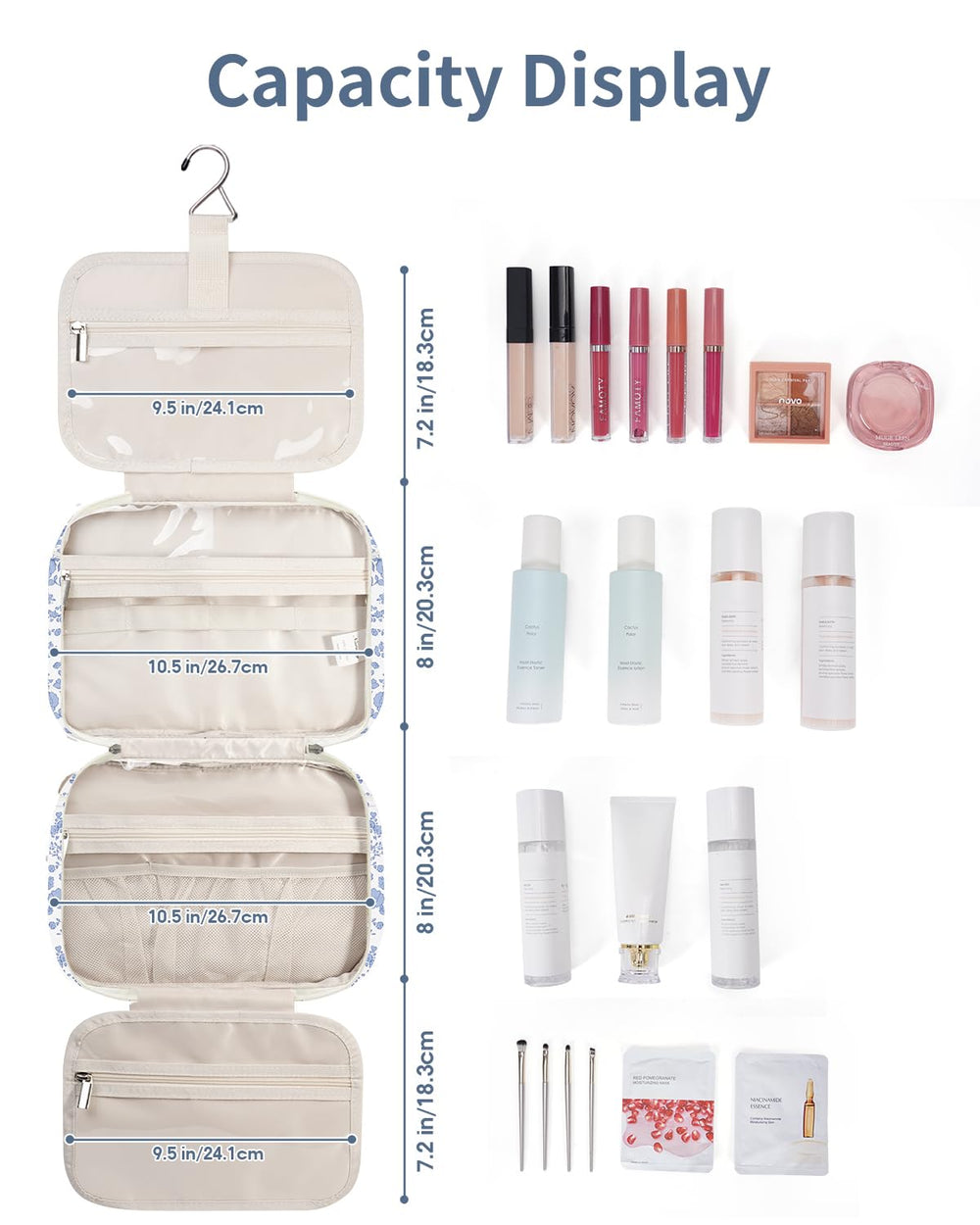 Narwey durable fabric detail with soft lining and sturdy zippers for longevity.