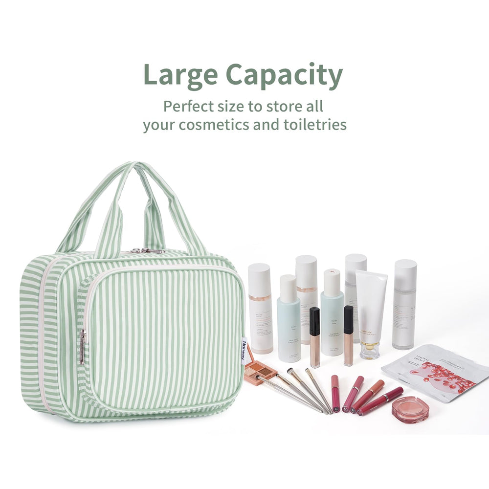 Narwey main compartments open for easy access and organization
