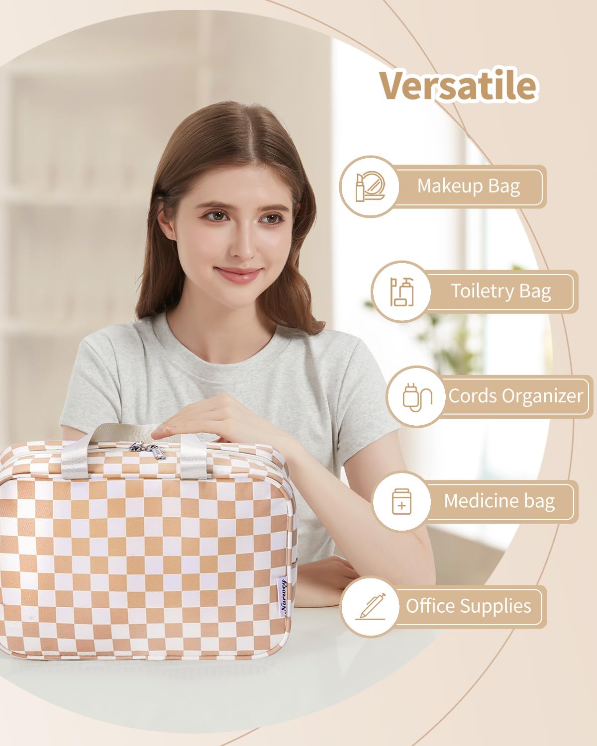 Narwey gift-ready checkerboard bag featured as a thoughtful present