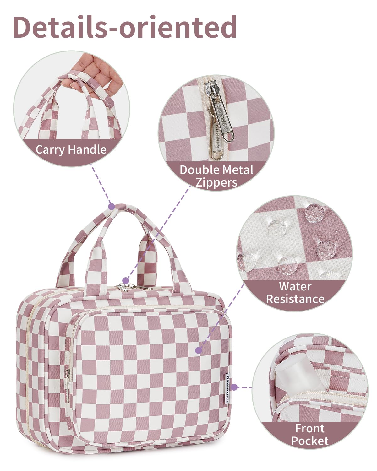 Narwey durable fabric and padding offer soft touch and lasting wear.