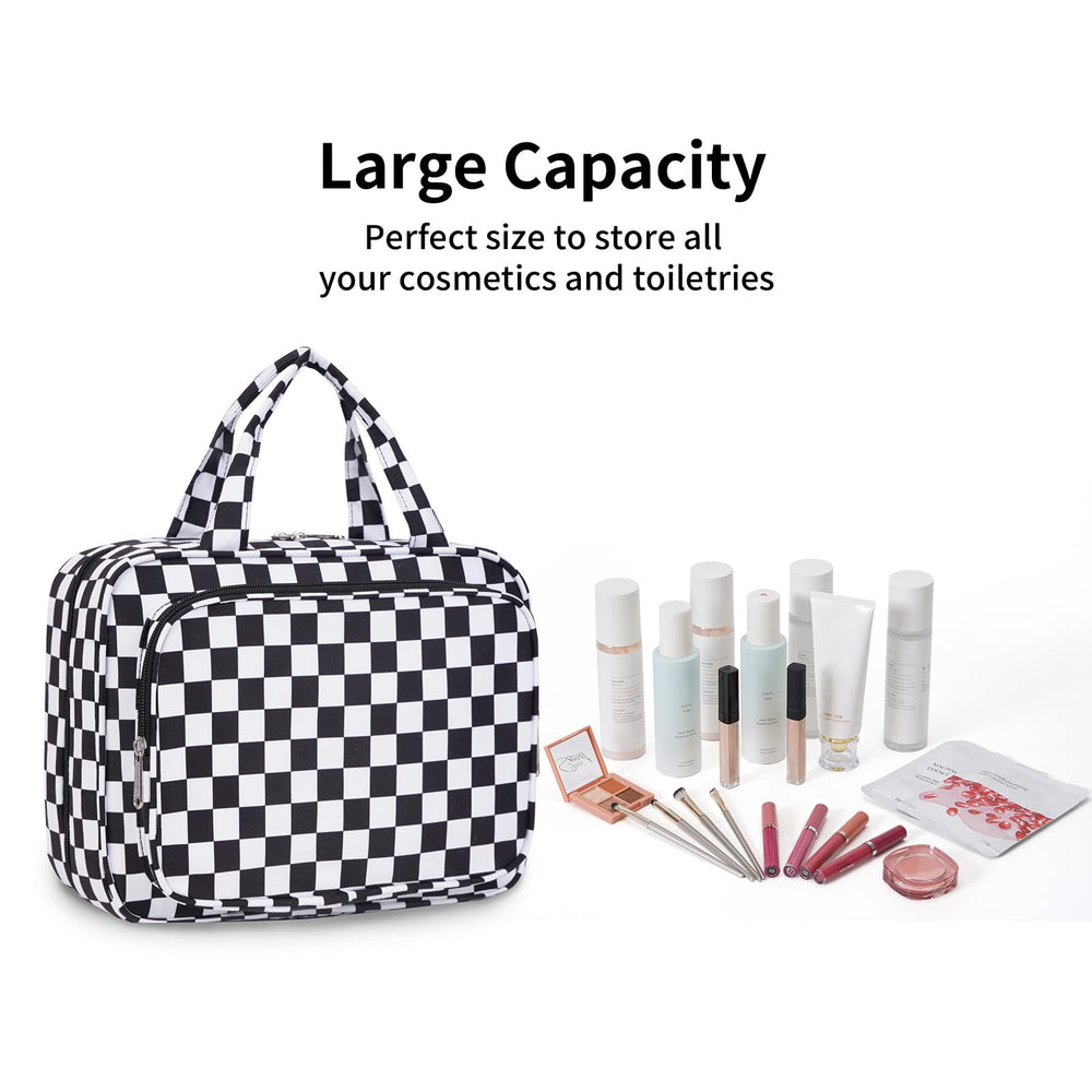 Narwey travel kit with toiletries demonstrates compact, lightweight organization.