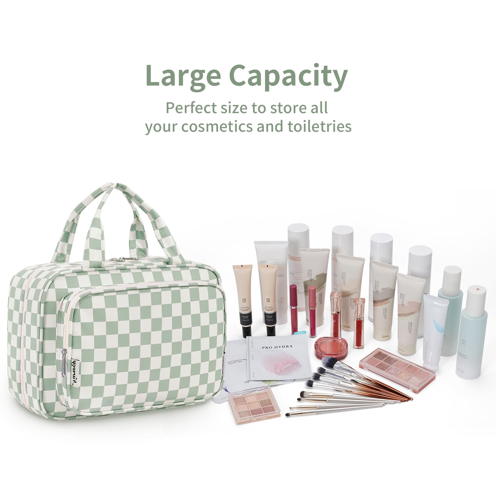 Narwey full-size-essentials inside demonstrate organized storage during travel