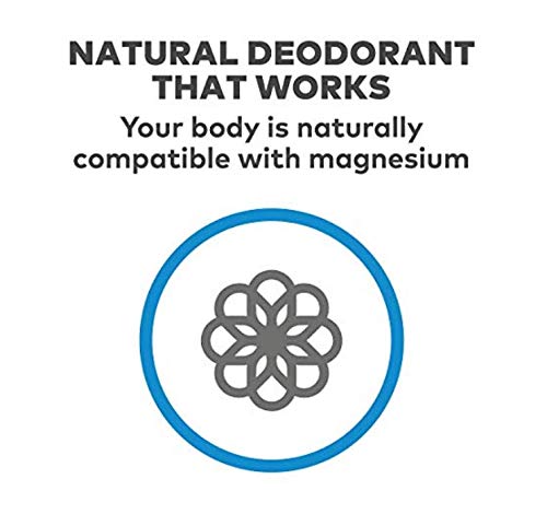 nasanta magnesium deodorant application swatch shows smooth roll-on texture ideal for sensitive underarms