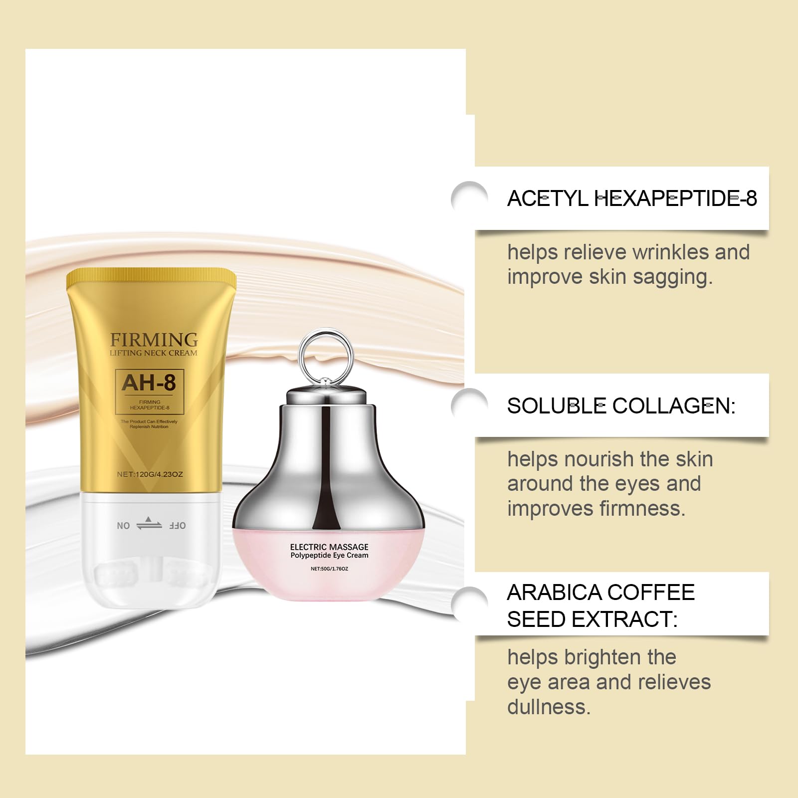 Nascence AH-8 featherlight texture gliding for smooth skin