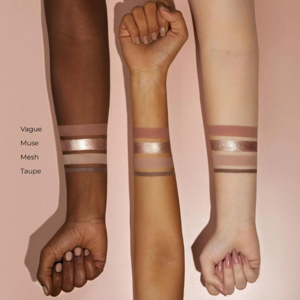 Natasha Denona Baby I Need A Nude Kit mini Macro Tech Eye Crayon Taupe delivers line and wear.
