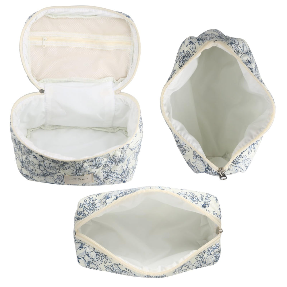 NATINSA gift-ready makeup bag 2pc set ideal for birthdays or holidays.