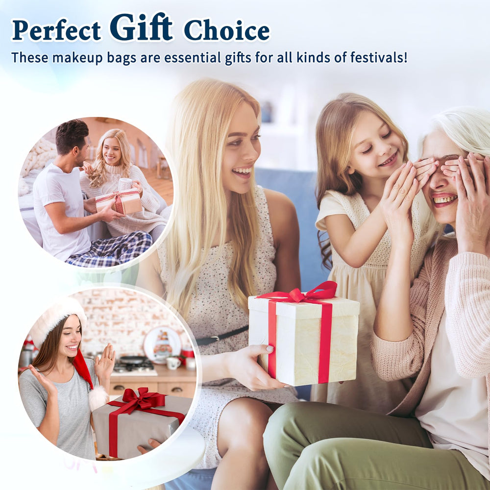 NATINSA gift-ready makeup bag set is a stylish present idea