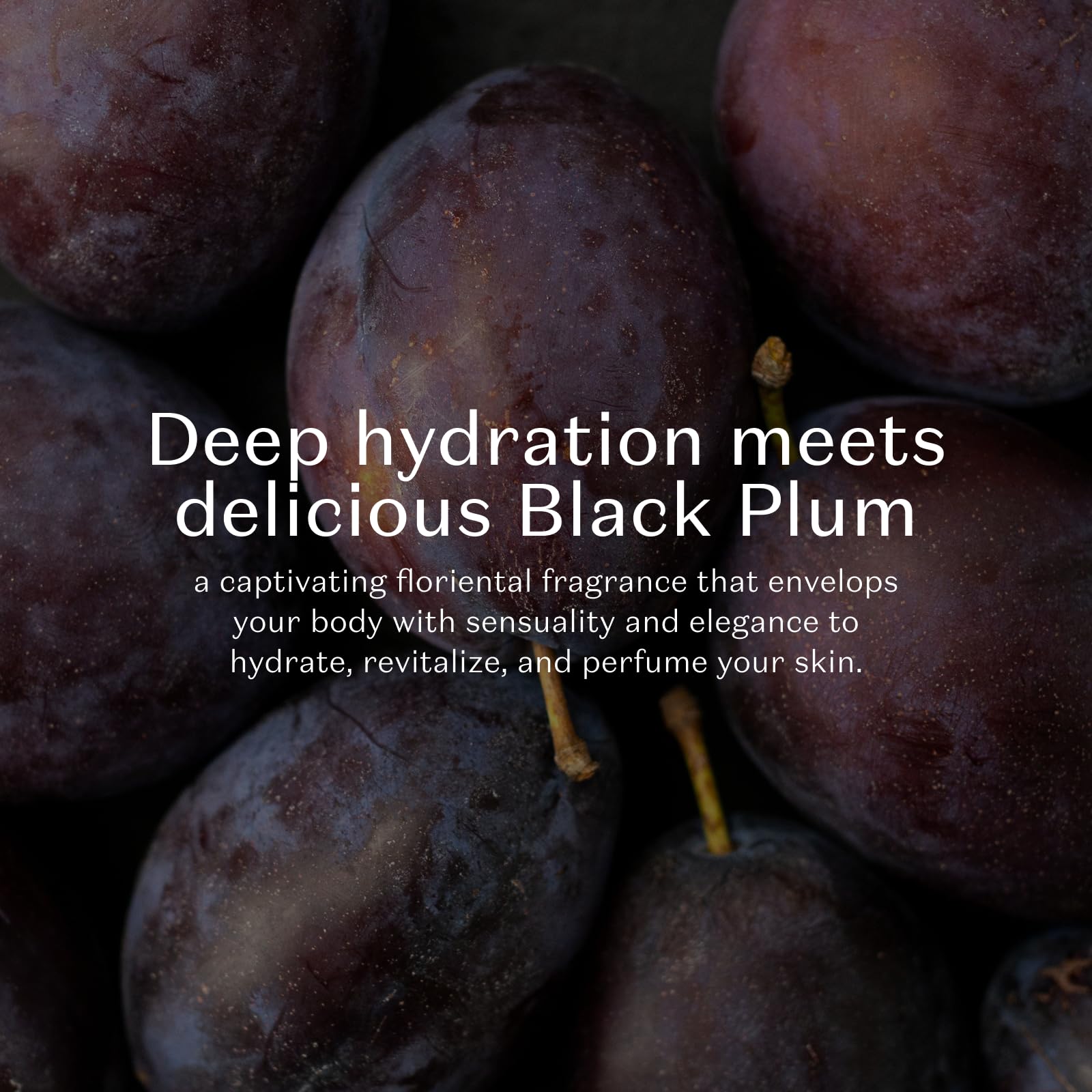 NATIVA SPA Black Plum Body Oil with quinoa drops highlights hydration and elasticity