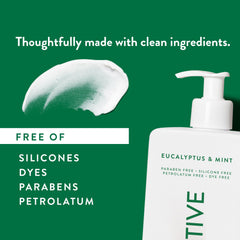 Native Body Lotion cream texture close-up shows smooth, rapid moisturization.