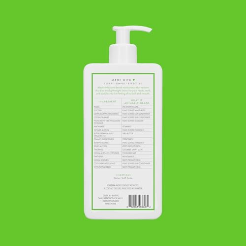 Native Body Lotion cucumber close-up highlighting plant-based hydration ingredients.