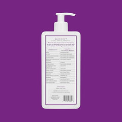 Native Body Lotion pump application demonstrating smooth spread and quick absorption.
