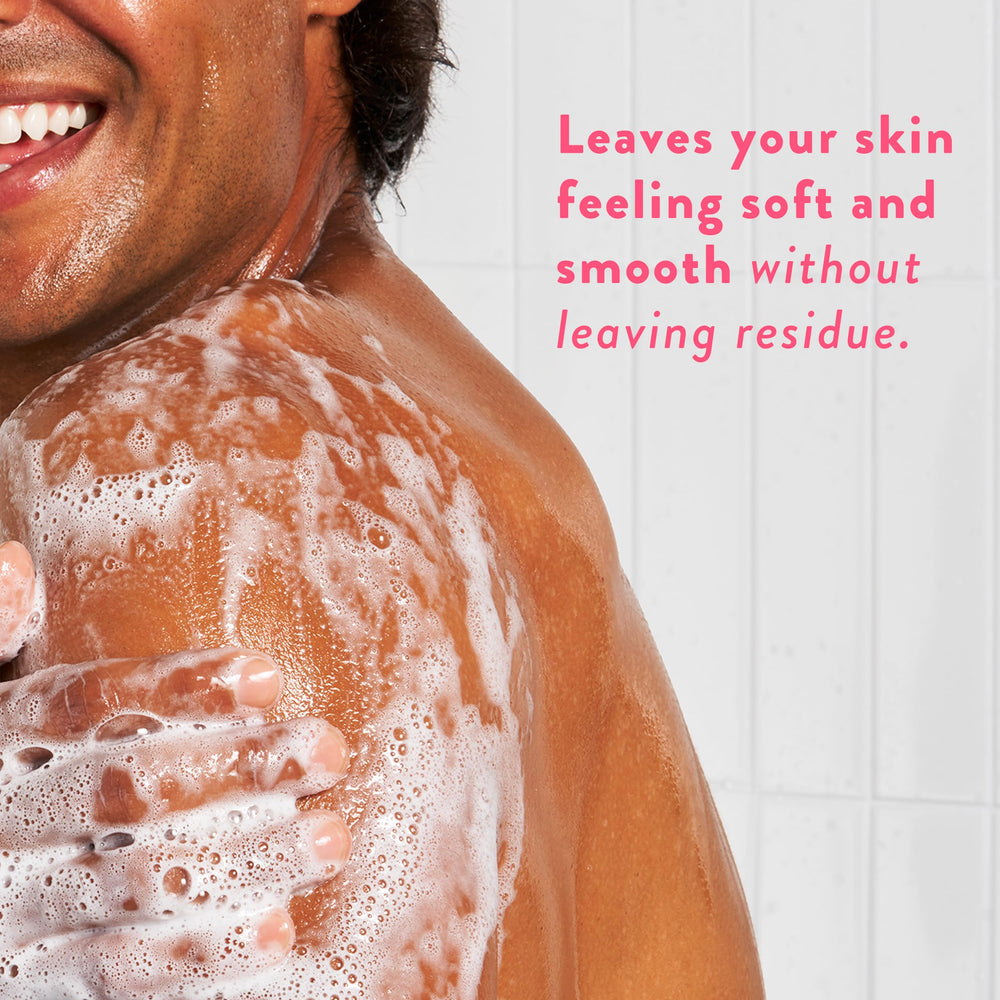 Native Body Wash daily shower routine shot suggests easy self-care