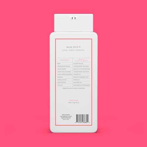 Native Body Wash foamy lather ready for a refreshing morning shower