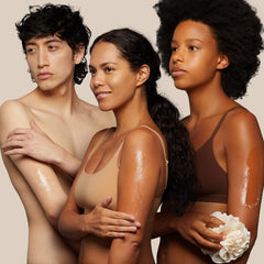 Native Body Wash vegan cruelty-free badge emphasizes ethical, safe formulation