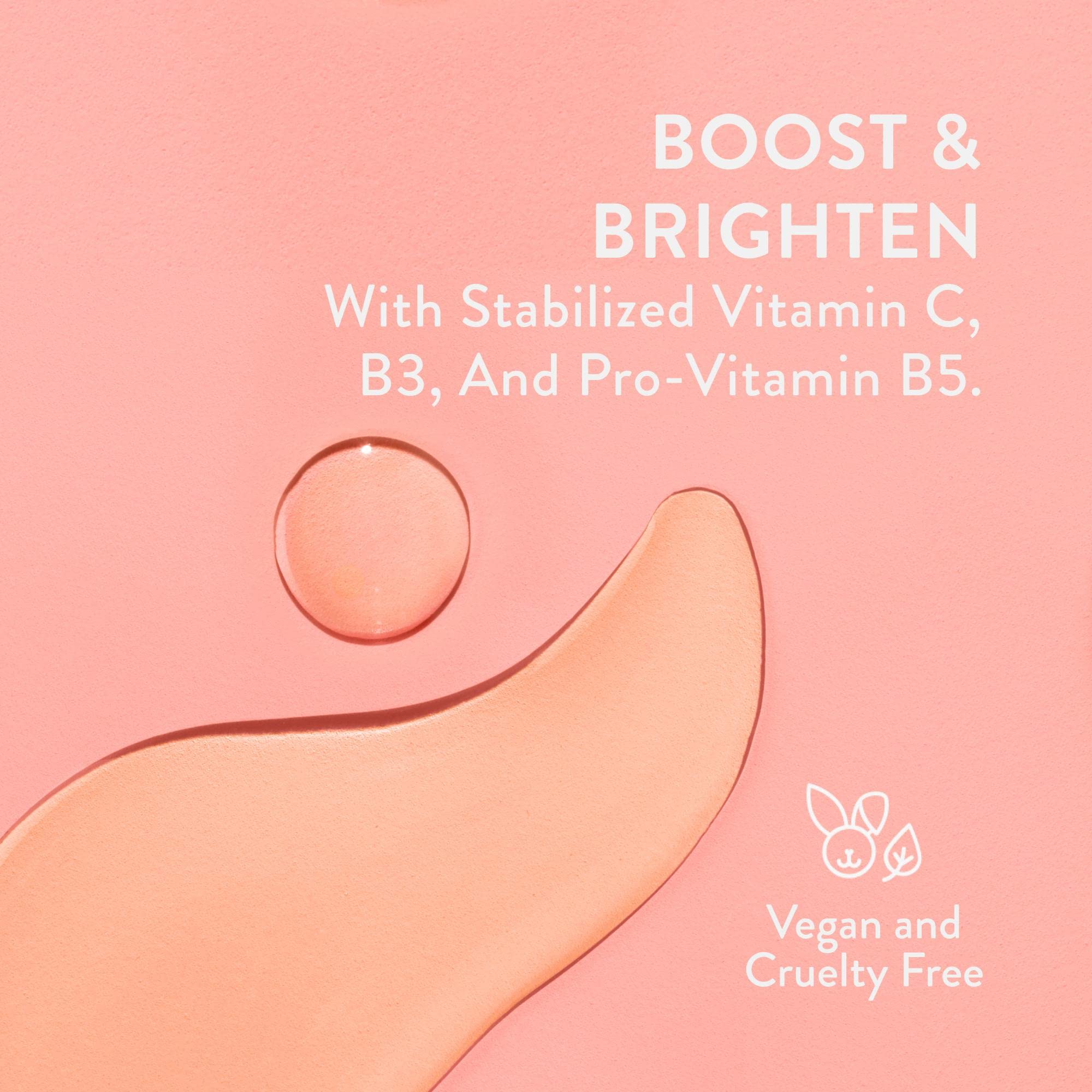 Native Brightening Facial Serum highlights niacinamide and vitamin C