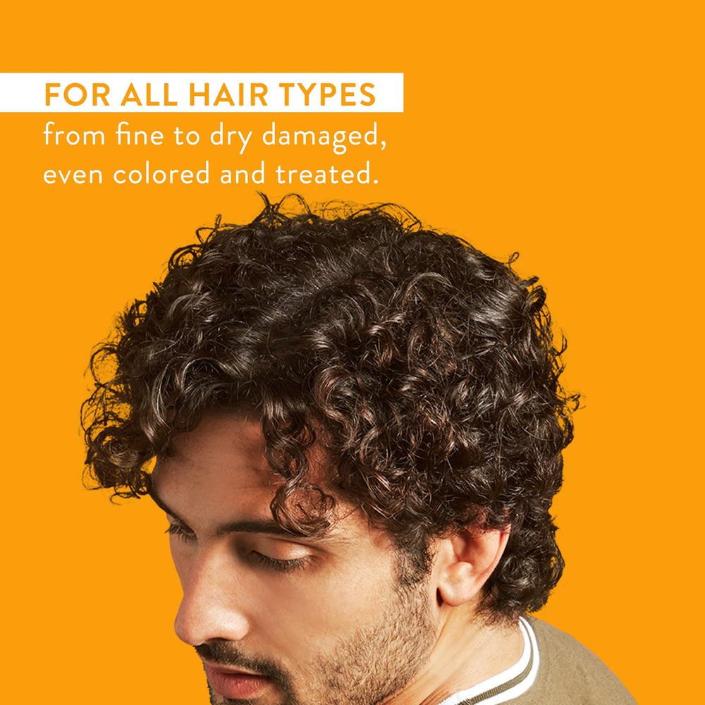 Native color-treated hair care scene indicates compatibility with treated hair.