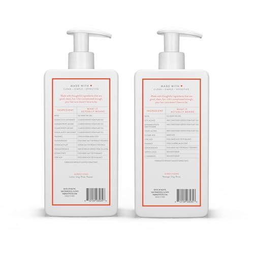 Native conditioner bottle closeup emphasizing moisture and detangling ease