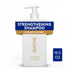 Native Sugar Cookie conditioner bottle highlights fragrance for soft hair.