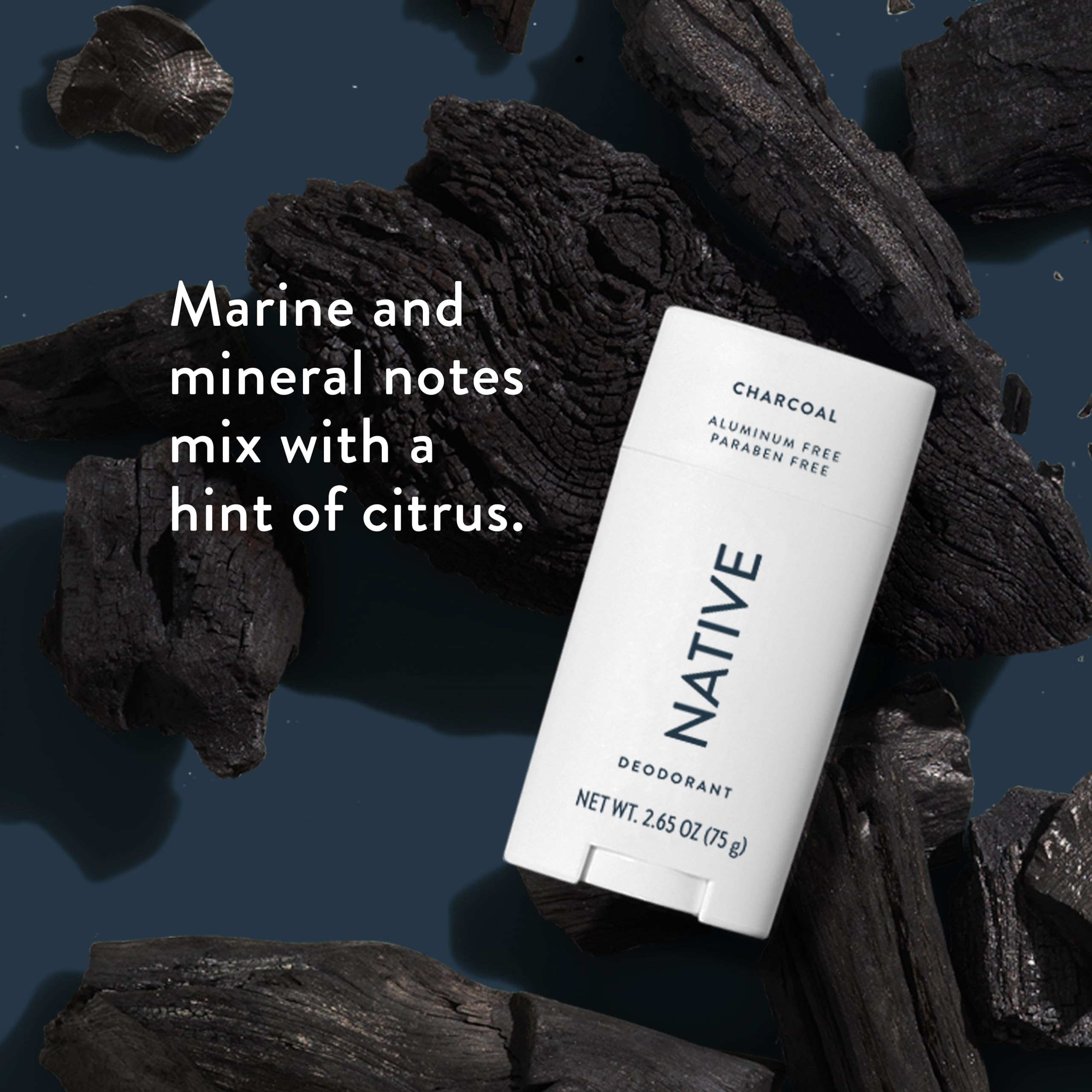 Native Deodorant application underarm demonstration for smooth glide