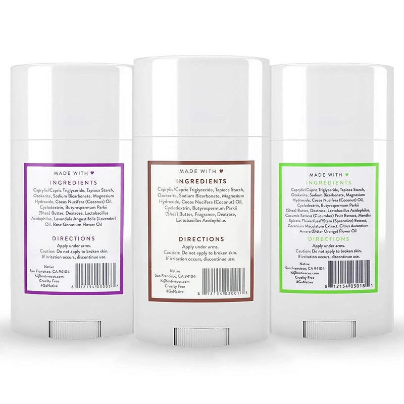 Native Classic cruelty-free-packaging image showcases ethical vegan deodorant for daily use.
