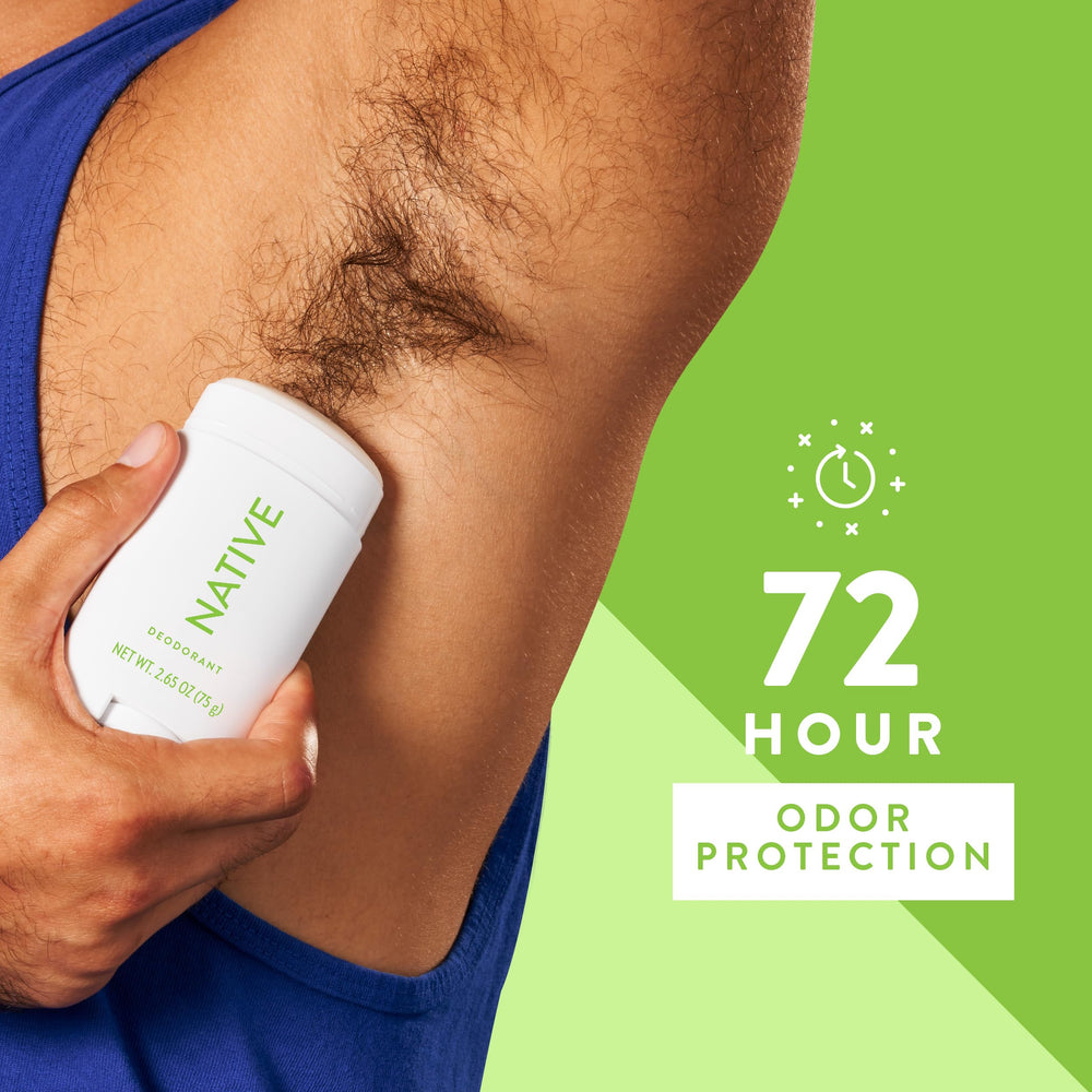 Native ingredients naturally-derived closeup emphasizes clean, skin-friendly components