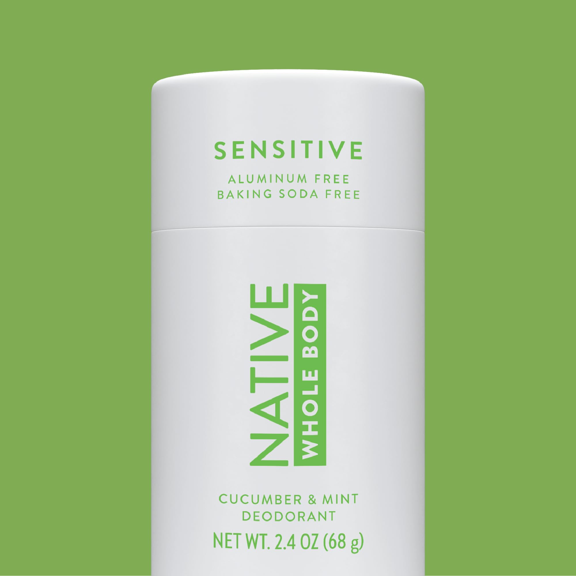 Native cucumber mint scent close-up evokes refreshing cooling feel