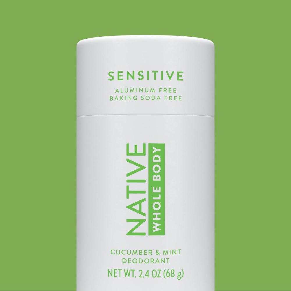 Native cucumber mint scent close-up evokes refreshing cooling feel