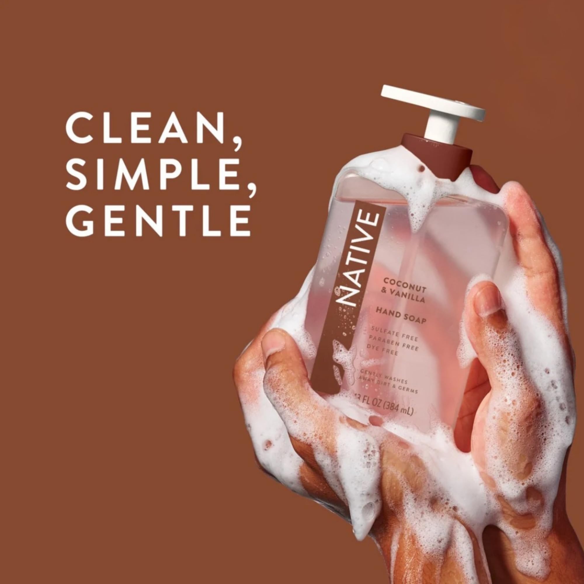 Native Hand Soap Set pair on shelf offering premium hand care and gentle cleansing